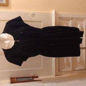Alfani black zip up dress Sz 14